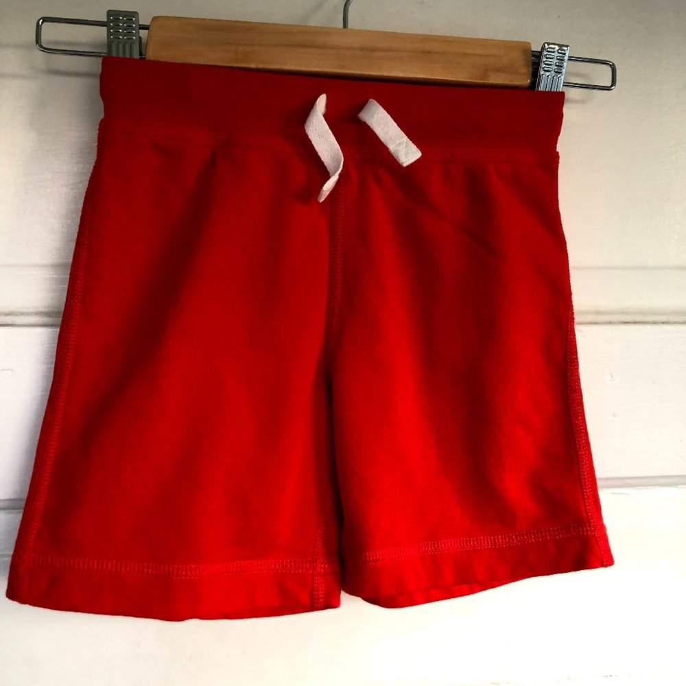 Red Hanna Andersson Terry Shorts Sz. 4
